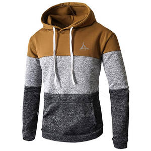 เสื้อฮู้ดดี้ผู้ชายดีไซน์ล่าสุด ขายดี น้ำหนักเบา ผ้าฝ้ายแท้ 100% ผ้าฟลีซสำหรับฤดูใบไม้ร่วง เป็นมิตรกับสิ่งแวดล้อม ระบายอากาศได้ดี สไตล์สตรีทแวร์ คุณภาพสูง - Product Image 1