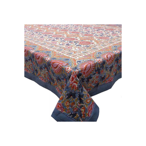 Nappe de table 100% coton faite à la main conceptions élégantes couverture de table de publicité imprimée de bloc de main à vendre - Product Image 2