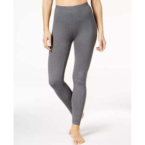 Leggings Invernali da Donna 32 Degrees, Caldi e Confortevoli, Senza Cuciture, in Maglia, con Motivi, in Spandex, Taglie Grandi XL, Stile Sexy con Logo in Vita - Product Image 1