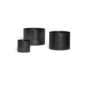 Jardinière haute en fer pour pot de jardin en métal. Jardinière extérieure en métal pour jardin et décoration intérieure - Product Image 4