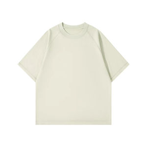 T-shirt d'été pour homme en coton 180 grammes, personnalisé OEM ODM, style décontracté pour jeunes, imprimé, avec logo frontal, techniques de teinture, uni, manches courtes - Product Image 4