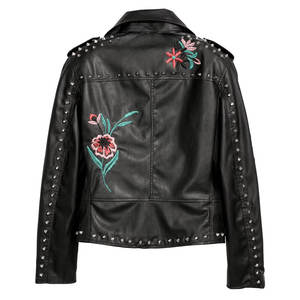 Vestes en cuir de vachette véritable brodées entièrement personnalisées pour hommes Veste en cuir bon marché à bas prix en différentes couleurs - Product Image 2