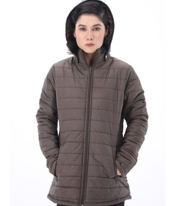 Alta calidad de las mujeres con cremallera completa con chaqueta con capucha ligero último estilo de venta al por mayor de moda de las mujeres chaqueta transpirable ropa casual - Product Image 1