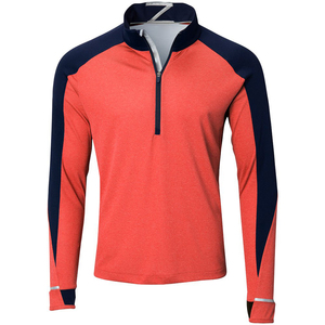 Pull à col Logo personnalisé Sports de plein air Pull en polyester spandex avec motif solide Fournisseur - Product Image 4