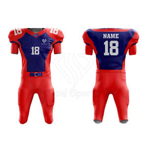Uniforme de fútbol americano de alta calidad, uniforme de equipo, uniforme de fútbol americano, Material duradero, uniforme de fútbol americano - Product Image 1