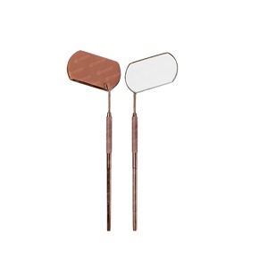 Espejo de acero inoxidable en forma de corazón de media luna cuadrada grande, inspección de extensión de pestañas, espejo de pestañas, herramientas de injerto de colores de Plasma - Product Image 2