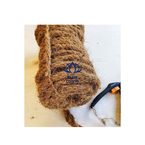 BLUE LOTUS FARM Premium Twisted Coconut Coir Fiber <b>Rope</b> with 10-15 Year <b>Shelf</b> Life for Outdoor Projects - Product Image 1