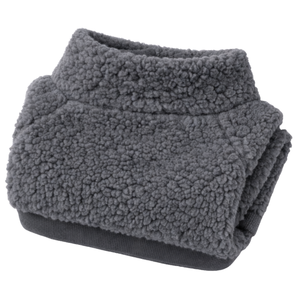 Veste pour chien en sherpa gris, veste zippée en polaire douce, vêtements d'extérieur chauds et confortables pour animaux de compagnie pour chiens de petite et moyenne taille - Product Image 6