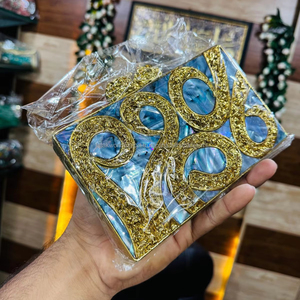 Hot Bán Nhựa Ly Hợp Thiết Kế Kim Loại Xử Lý Ví Cho Phụ Nữ Xu Hướng Tay Ly Hợp Túi Buổi Tối Túi Đám Cưới Cô Dâu Tắm Fwe - Product Image 3