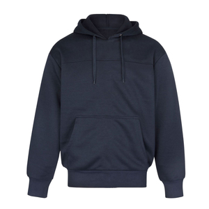 Loose Fit 180Gsm Lightweight Men's <b>Hoodie</b> <b>Thin</b> Hooded Top for Winter Season Breathable Sportswear Plain Dyed Customizable Cotton - Product Image 2