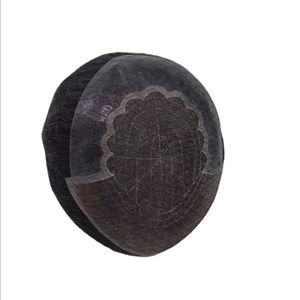 Perruque en cheveux humains Q6 Yaki, toupet pour homme, cheveux vierges Remy, trame unique, Bangladash Naturalizer Curl Bonnet, extension de cheveux Remi - Product Image 4