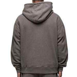 Wholesale Vintage Acid Washed <b>Men's</b> Hoodies 100% Cotton Custom Logo Hoodies Oversized Drop Shoulder Pullover Blank Streetwear - Product Image 4