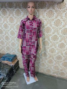 Presentando New Super Hit Trending cuello estampado viscoso Kurtis bottom set para mujeres venta en línea - Product Image 5