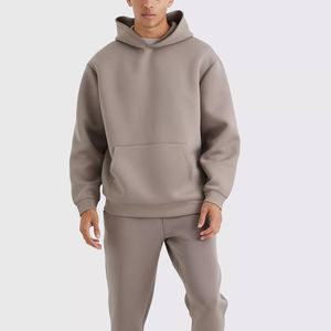 Survêtements à capuche pour hommes avec impression personnalisée, polaire de haute qualité, style décontracté, faible MOQ, dernière mode, design de vêtements d'extérieur - Product Image 4