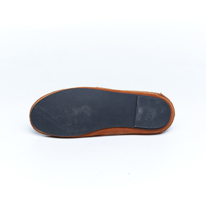 Botas planas de Mujer ante marrón, Botines de cuero plegables, talla 46 47 con cordones, venta al por mayor de fábrica - Product Image 4