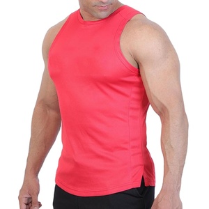 Solid Color OEM Customized Quick Dry Streetwear High Quality Sports Trendy Tank Top <b>Compression</b> Breathable Summer Fit Plain - Product Image 6