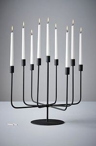 Candelabro de Metal hecho a mano de diseño elegante, accesorio de iluminación de alta calidad para el hogar y el Hotel, estante multiusos y Decoración de mesa - Product Image 5
