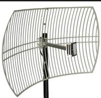 Antenne Cellulaire Parabolique à Double Polarisation 5150-5850MHz 50OHM 28DBI