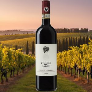 Poggio Dei Salici for Chianti Classico DOCG Elegant Tuscan Estate Red <b>Wine</b> 750ml Per Bottle 6 Bottles Per Box - Product Image 3