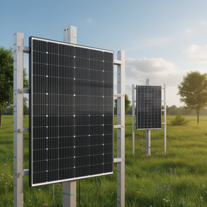 Panneau solaire monocristallin demi-cellule Alpex Solar 590W type N HBC, puissance maximale 550W, certifié TUV - Product Image 3