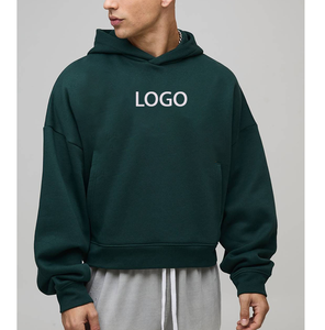 Sweat-shirt à capuche unisexe de haute qualité avec logo personnalisé, épais, confortable, durable, en polyester, commande en gros OEM, prix de gros - Product Image 1