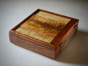 Caja de regalo multifunción de madera de tamaño personalizado moderno caja de joyería caja de cosméticos para decoración de Navidad - Product Image 2