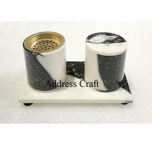 Quemador de Incienso Árabe de Metal de Latón Ovalado de Moda, Juego de Caja Mubkhar con Tapón de Cilantro, Decoración para el Hogar, Regalo - Product Image 4
