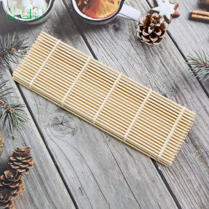 Ensemble de tapis à <span class=keywords><strong>sushi</strong></span> en bambou 2 pièces avec livre de recettes pour un usage domestique - Product Image 1
