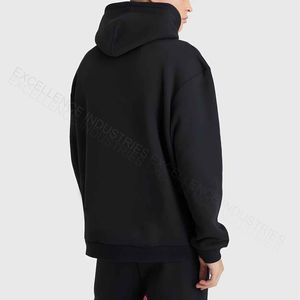 Customized Logo Winter Sportswear Full Zip <b>Hoodies</b> 100% Cotton Fleece Men Two-Piece Set Solid Eco-Friendly Lightweight Jogger - Product Image 3