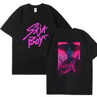 T-shirt à manches courtes pour homme, coupe ample, personnalisable, écologique, 260g, 100% coton, style streetwear pour homme et femme