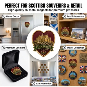 Imán <span class=keywords><strong>de</strong></span> nevera conmemorativo <span class=keywords><strong>de</strong></span> Edimburgo, Escocia, personalizado <span class=keywords><strong>de</strong></span> fábrica con <span class=keywords><strong>25</strong></span> años <span class=keywords><strong>de</strong></span> experiencia, tema <span class=keywords><strong>de</strong></span> ciudades del Reino Unido, forma <span class=keywords><strong>de</strong></span> corazón, metal 3D, proveedor mayorista ODM - Product Image 3