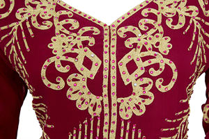 OEM Customise Dubai Muslim <b>Women</b> Design <b>Kaftan</b> Abaya Ethnic Style Dress <b>for</b> Party Wear Handwork Design <b>for</b> Evening Dresses - Product Image 4