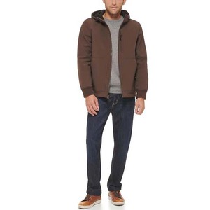 High Street Men's <b>Jackets</b> From Pakistan Men's Training Wear <b>Soft</b>-<b>Shell</b> <b>Jackets</b> Casual Long Sleeve Full Zipper Waterproof <b>Jackets</b> - Product Image 3