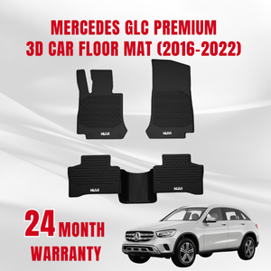 เสื่อปูพื้นรถกันน้ำทำความสะอาดง่ายทนทานทุกสภาพอากาศเสื่อปูพื้น TPE ติดทนนาน Mercedes GLC 2016เวียดนามส่งออก - Product Image 5