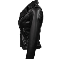 Veste en cuir véritable pour femme de haute qualité, coupe-vent, imperméable, durable, élégante, look intemporel, NURAK SPORTS NS-2036, hiver