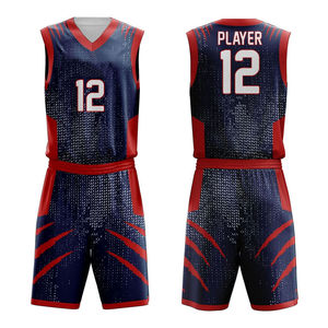Uniforme de Baloncesto Personalizado para Hombre, Diseño Nuevo, Uniforme de Baloncesto para Clubes Deportivos, Transpirable, con MOQ Bajo - Product Image 1