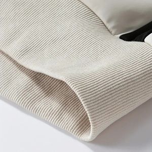 Ensemble de vêtements de sport coupe-vent 2 pièces Casual Breathable Printed Colorblock Survêtement pour adultes pour le printemps et l'automne couleur unie - Product Image 3