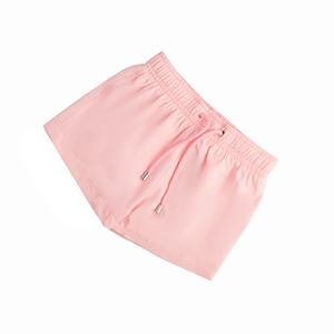 กางเกงว่ายน้ำขาสั้นลำลองสีฟ้าชมพูแบบกำหนดเองแห้งเร็วมีกระเป๋า - Product Image 3