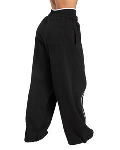<span class=keywords><strong>Pantaloni</strong></span> da jogging <span class=keywords><strong>Palazzo</strong></span> Unisex <span class=keywords><strong>di</strong></span> grandi dimensioni <span class=keywords><strong>pantaloni</strong></span> leggeri Casual <span class=keywords><strong>a</strong></span> vita alta <span class=keywords><strong>pantaloni</strong></span> della <span class=keywords><strong>tuta</strong></span> larghi larghi - Product Image 4