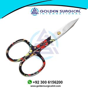 Ciseaux à cuticules professionnels pour manucure, produits de toilettage pour les ongles, revêtement couleur et papier, nouvelle arrivée, outil de manucure, ciseaux à cuticules pour nail art - Product Image 4