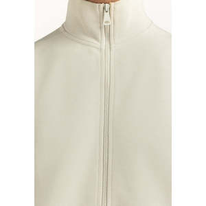 เสื้อคอปกแบบสบายๆ ถักนิตติ้ง ซิปหน้า รุ่น MN-KNZ-WS25-003 B สำหรับฤดูใบไม้ร่วง ทรงปกติ - Product Image 2