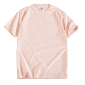 Mode haute qualité 250g 100% coton Super poids T-shirt décontracté à manches courtes pour hommes - Product Image 4