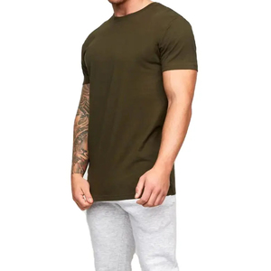Unisex Round <b>Neck</b> Regular Fit Solid T-Shirt Custom Wholesale High Quality 100% Cotton Breathable and <b>Light</b> for Men - Product Image 3
