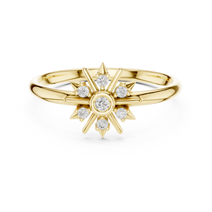 18K arabe nom bague bijoux personnalisés en gros - Product Image 5