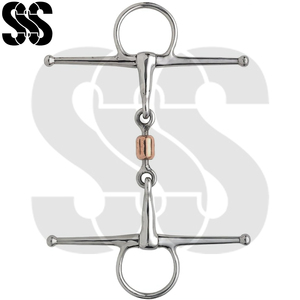 2026 OEM ODM Mors à joues pleines en acier inoxydable haute résistance à double anneau, solution professionnelle pour chevaux puissants de saut d'obstacles - Product Image 3