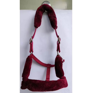Fiable Western Horse Halter Sturdy PP Nylon con forro polar suave para una conducción segura y entrenamiento ecuestre - Product Image 1