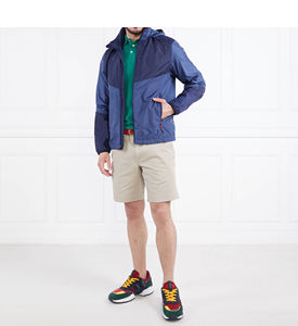 Chaqueta Cortavientos Impermeable con Bloques de Color, Secado Rápido, Transpirable, con Logotipo Estampado, Chaqueta Cortavientos de Nailon para Hombre - Product Image 4