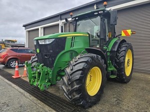 Tractores agrícolas John Deere 7230R usados, máquinas agrícolas confiables en venta - Product Image 2