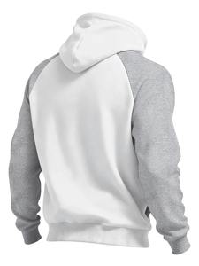 Sweat-shirt avec masque facial à capuche et fermeture éclair, design de cagoule zippée pour homme, veste de sport décontractée chaude pour l'hiver, activités de plein air - Product Image 2