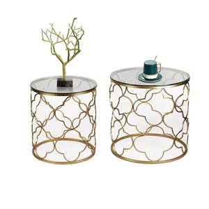 Utilisation attrayante de table d'appoint de thé de conception pour le restaurant et la décoration à la maison Table basse de qualité standard avec le dessus en bois d'acacia - Product Image 2